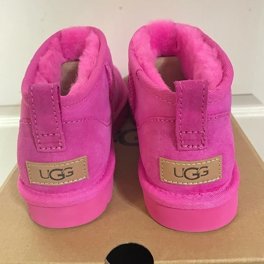 UGG® Australia Carnation Classic Ultra Mini Suede Boots